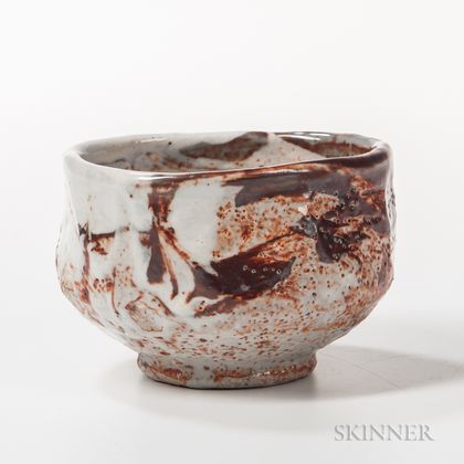 Makoto Yabe (1947-2005) Studio Pottery Tea Bowl 