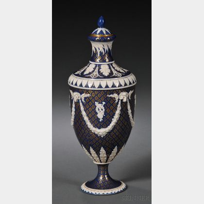 Wedgwood Victoriaware Vase and Cover
