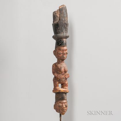 Yoruba Post Figure