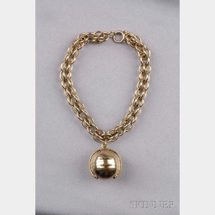 14kt Gold Charm Bracelet, Sloan & Co.