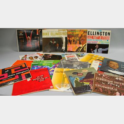 Thirteen Duke Ellington LP Records