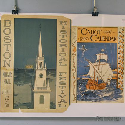 Five Late 19th/Early 20th Century Fair, Festival, Exhibition, and Commemorative Posters