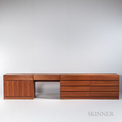Two Worst Mobler Chests of Drawers with Vanity 