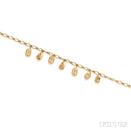 18kt Gold Necklace, Janet Mavec