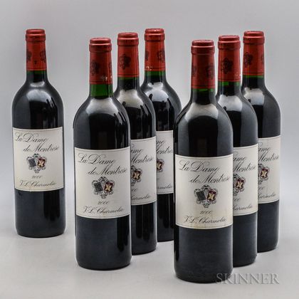 La Dame de Montrose 2000, 7 bottles 