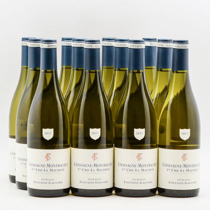 Fontaine-Gagnard Chassagne Montrachet La Maltroie 2017, 12 bottles (oc) 