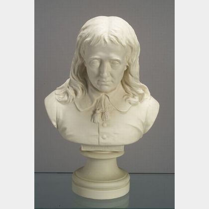 Copeland Parian Bust of John Milton