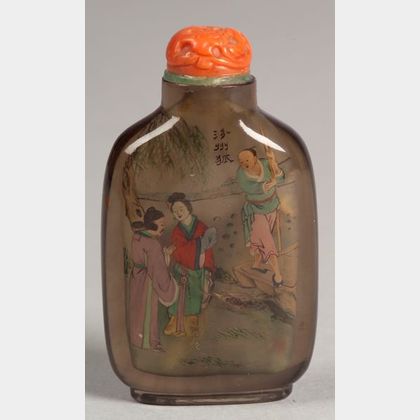 Interior-Painted Snuff Bottle