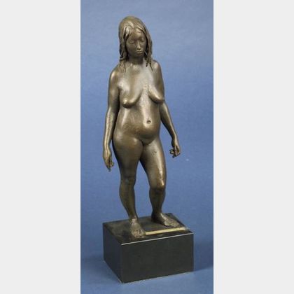 Bruno Lucchesi (Italian/American, b. 1926) Standing Nude.