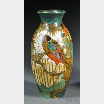 Zuid Holland Gouda Pottery Semi-matte Glaze Vase