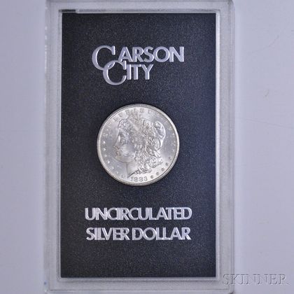 1882-CC/Carson City Morgan Dollar. Estimate $100-200