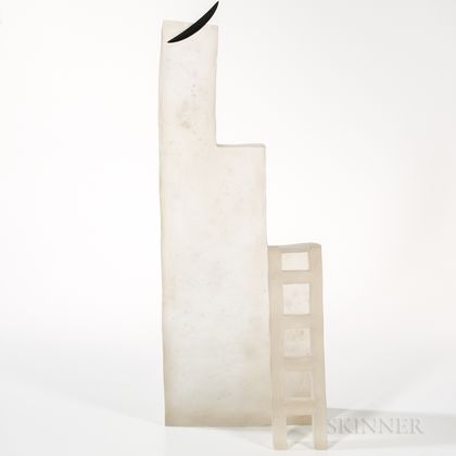 Naomi Shioya The Ladder Art Glass Sculpture
