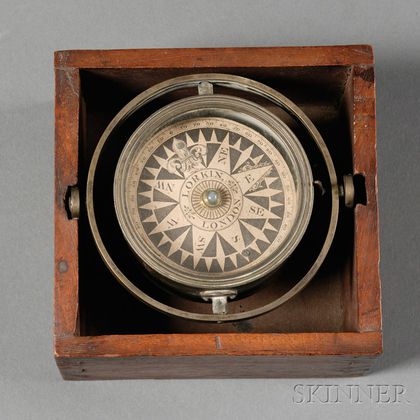 Gimballed Box Compass by Lorkin