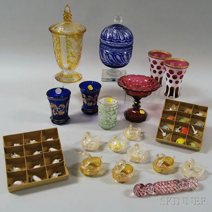 Group of Assorted Glass