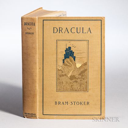 Stoker, Bram (1847-1912) Dracula , First American Edition, Signed and Inscribed Copy.