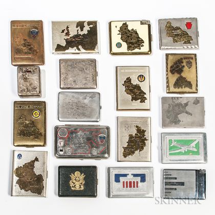 Group of Post-World War II Occupation Cigarette Cases