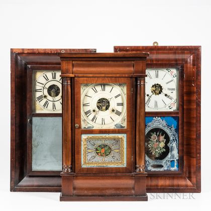 Three Thirty-hour Shelf Clocks