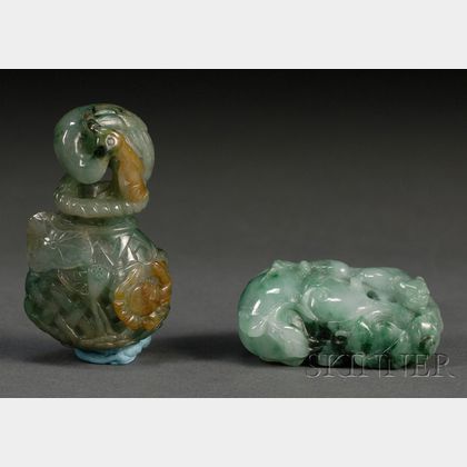 Two Jade Carvings