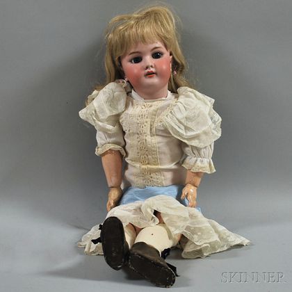 Handwerck Bisque Head Girl Doll