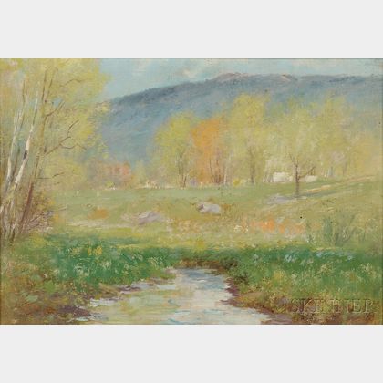 Joseph H. Greenwood (American, 1857-1927) Spring Near Monadnock