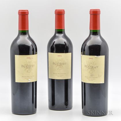 Blankiet Paradise Hills Vineyard Cabernet Sauvignon 2003, 3 bottles 