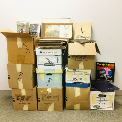 Ten Boxes of Mostly 20th Century Warfare Books
