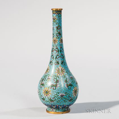 Cloisonne Bottle Vase