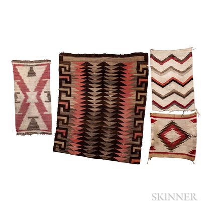 Four Navajo Textiles