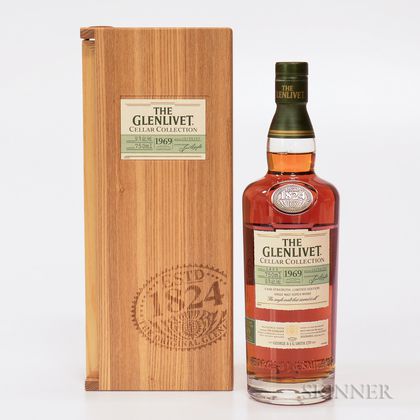Glenlivet Cellar Collection 37 Years Old 1969, 1 750ml bottle (owc) 