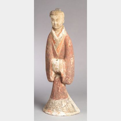 Pottery Figure of an Attendant