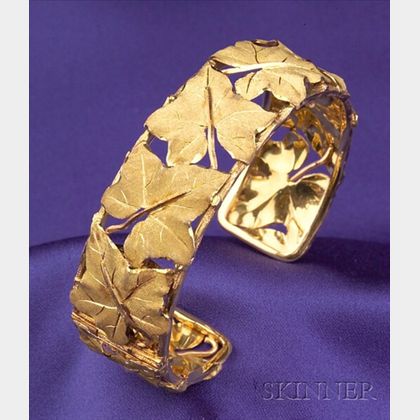 18kt Gold Cuff Bracelet, Buccellati