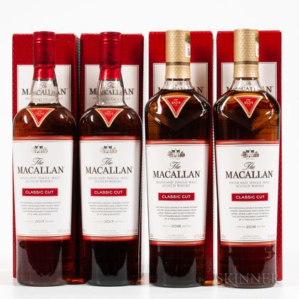 Macallan Classic Cut, 4 750ml bottles (oc) 