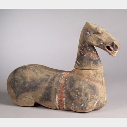Pottery Figure of a Horse