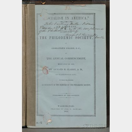 Fillmore, Millard (1800-1874),His Copy
