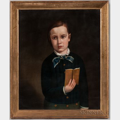 American School, 19th Century Portrait of Jamie Gregory