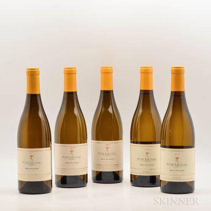 Peter Michael Mon Plaisir Chardonnay, 5 bottles 