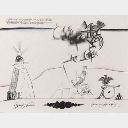 Saul Steinberg (American, 1914-1999) Sam&#39;s Art