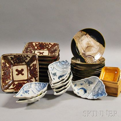 Group of Japanese Ceramics