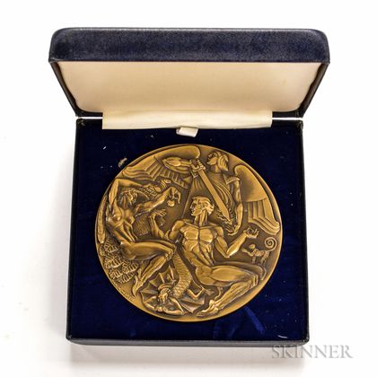 Karen Worth "Adam and Eve" Bronze Medal