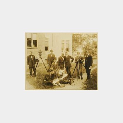 Photograph of a Surveying Class