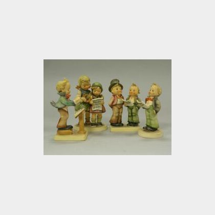 Four Hummel Ceramic Figures. 