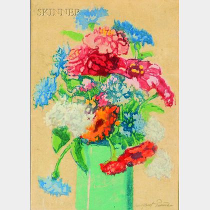 Margaret Jordan Patterson (American, 1867-1950) Grandmother's Flowers.
