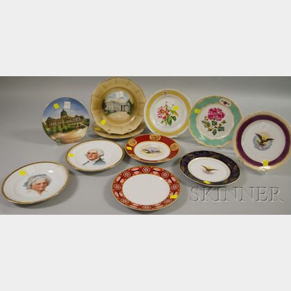 Eleven Collectible U.S. Presidential and Political Porcelain Plates