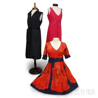 Three Piazza Sempione Dresses. Estimate $100-200