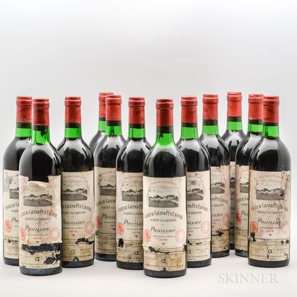 Chateau Grand Puy Lacoste 1978, 12 bottles (owc) 