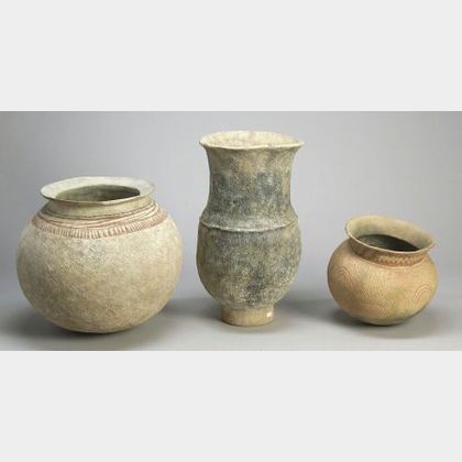 Three Thai Ceramic Jars