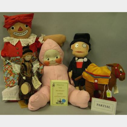 Cloth Dolls including Amaryllis, Bertha, Beloved Belindy and Brownies