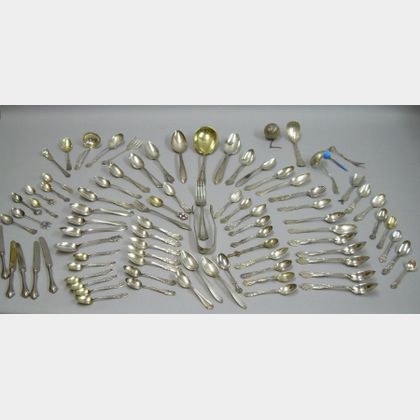 Approximately Eighty-seven Pieces of Assorted Sterling Silver Flatware