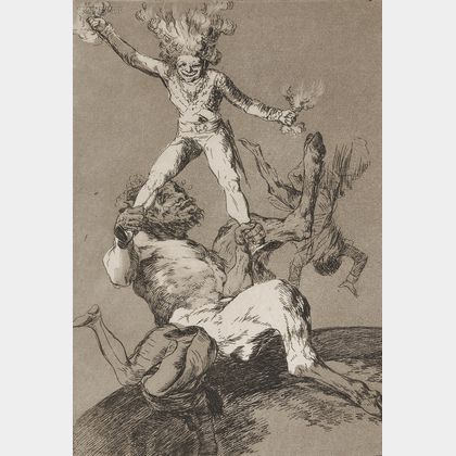 Francisco José De Goya y Lucientes (Spanish, 1746-1828) Subir y Bajar