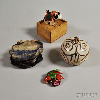 Four Decorative Asian Items